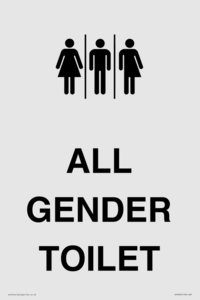 Female, Male and Non-gender specific